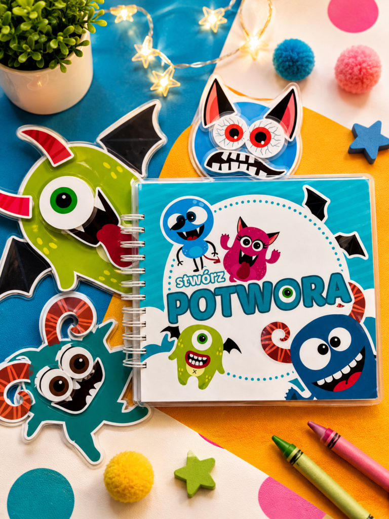 Gra na rzepy Potwory dla dzieci
