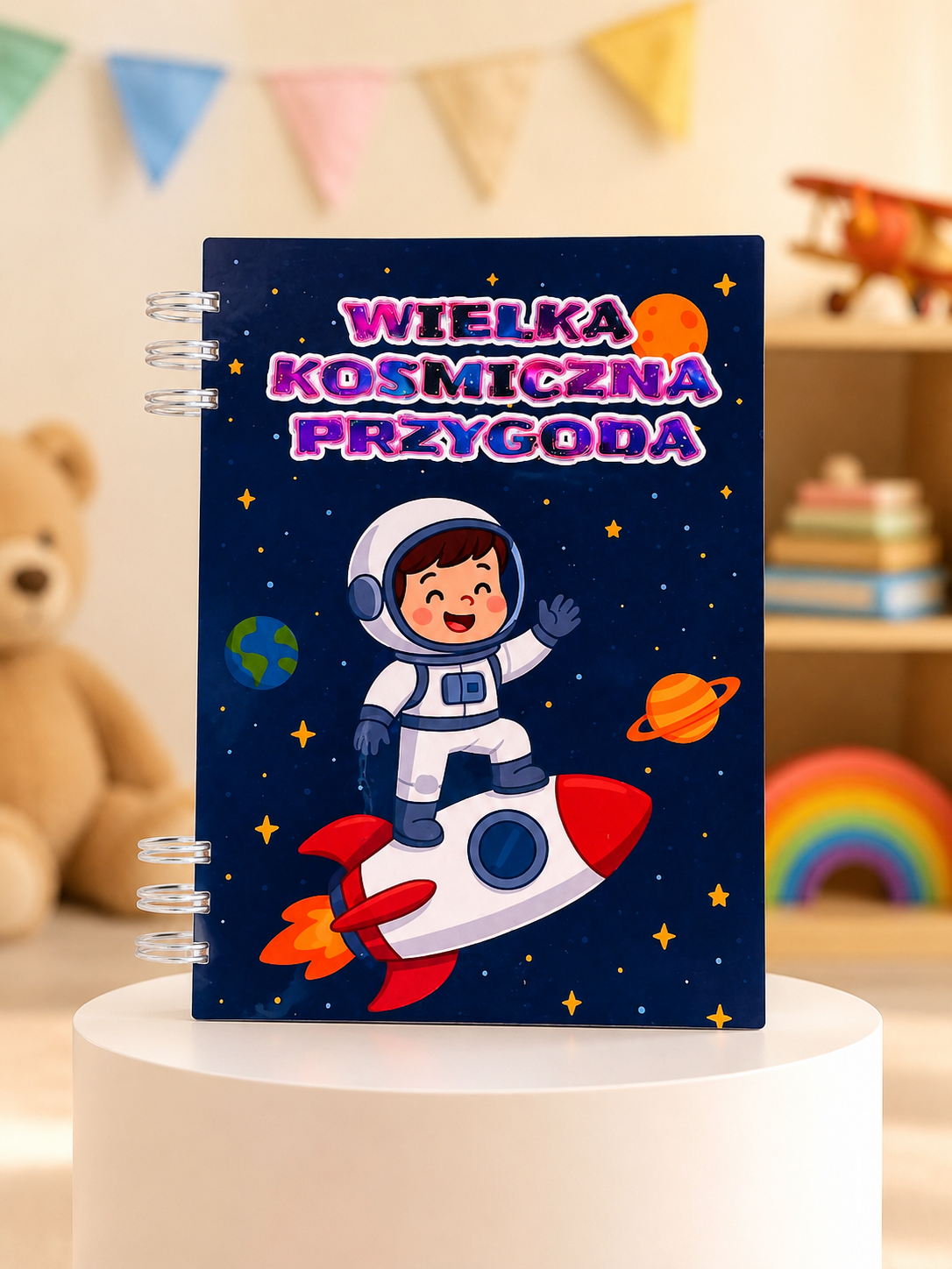 Zestaw książeczek sensorycznych Kosmiczna przygoda - obrazek 2