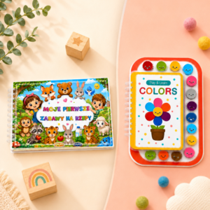 Książeczki na rzepy 1-3 lata – Zestaw Start Edukacyjny nr 2