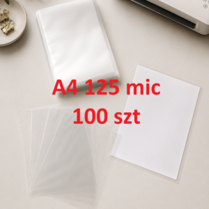 Folia do laminowania A4 125 mic – 100 szt
