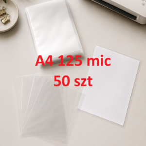 Folia do laminowania A4 125 mic – 50 szt