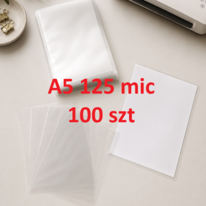 Folia do laminowania A5 125 mic – 100 szt