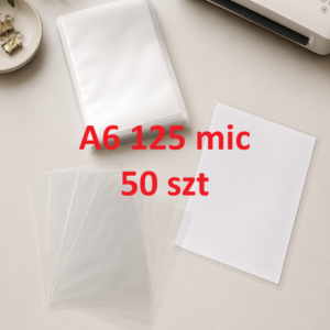 Folia do laminowania A6 125 mic – 50 szt