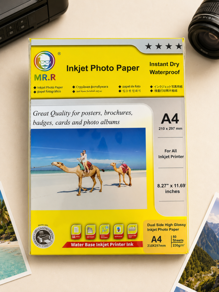papier fotograficzny A4 230g dwustronny