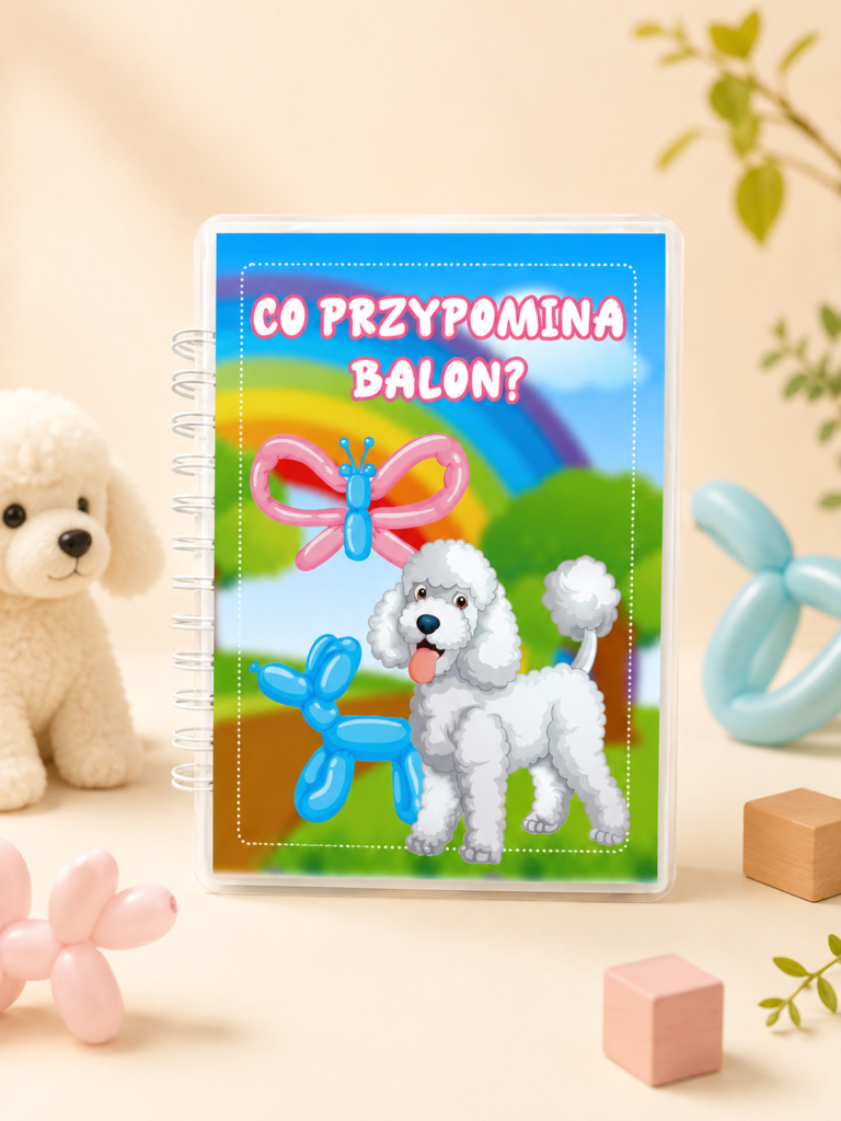 Książeczka sensoryczna Co przypomina balon dla dzieci