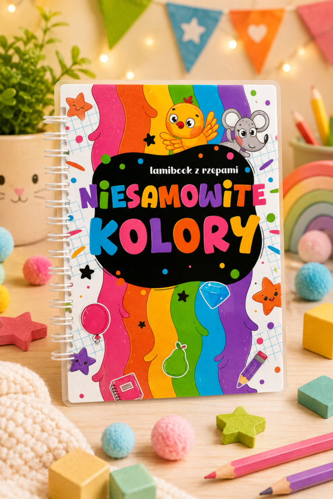 Nauka kolorów dla dzieci Niesamowite kolory
